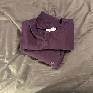 Cozy Earth Purple Pajama Set